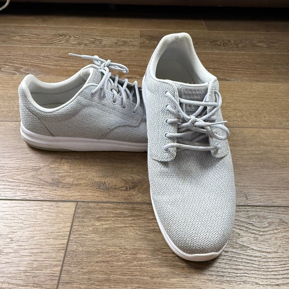 Travis Mathew Men's The Daily 2.0 Knit Lace-Up Lifestyle Golf Shoe Sz 13 Grey - Picture 1 of 11